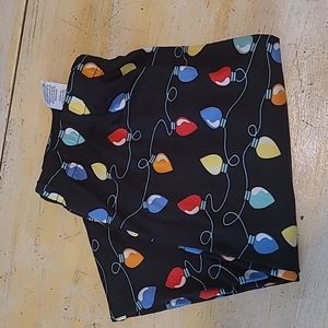Mayfair Holiday Bulb Leggings Size Medium